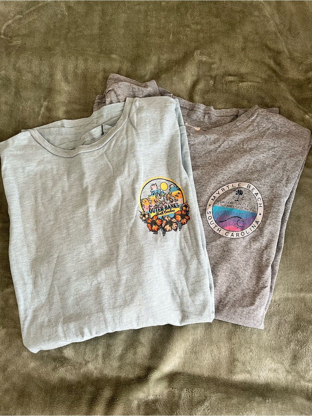 2 Graphic Beach Tees